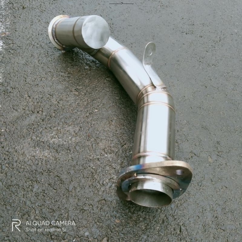 Jual DOWNPIPE DOWN PIPE TOYOTA HILUX REVO ROGUE Fortuner VRZ sound piu ...