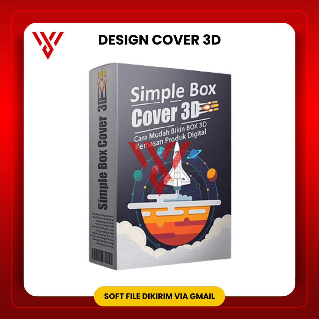 Jual Template Cover Box 3D Format Powerpoint PPT | Shopee Indonesia