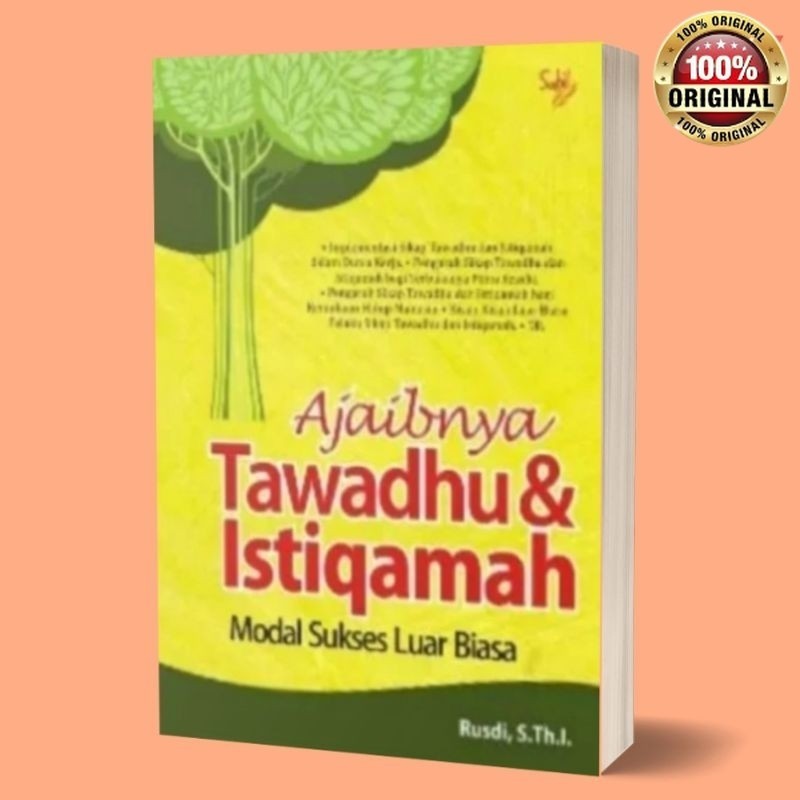 Jual Buku Ajaibnya Tawadhu Dan Istiqamah Modal Sukses Luar Biasa Buku