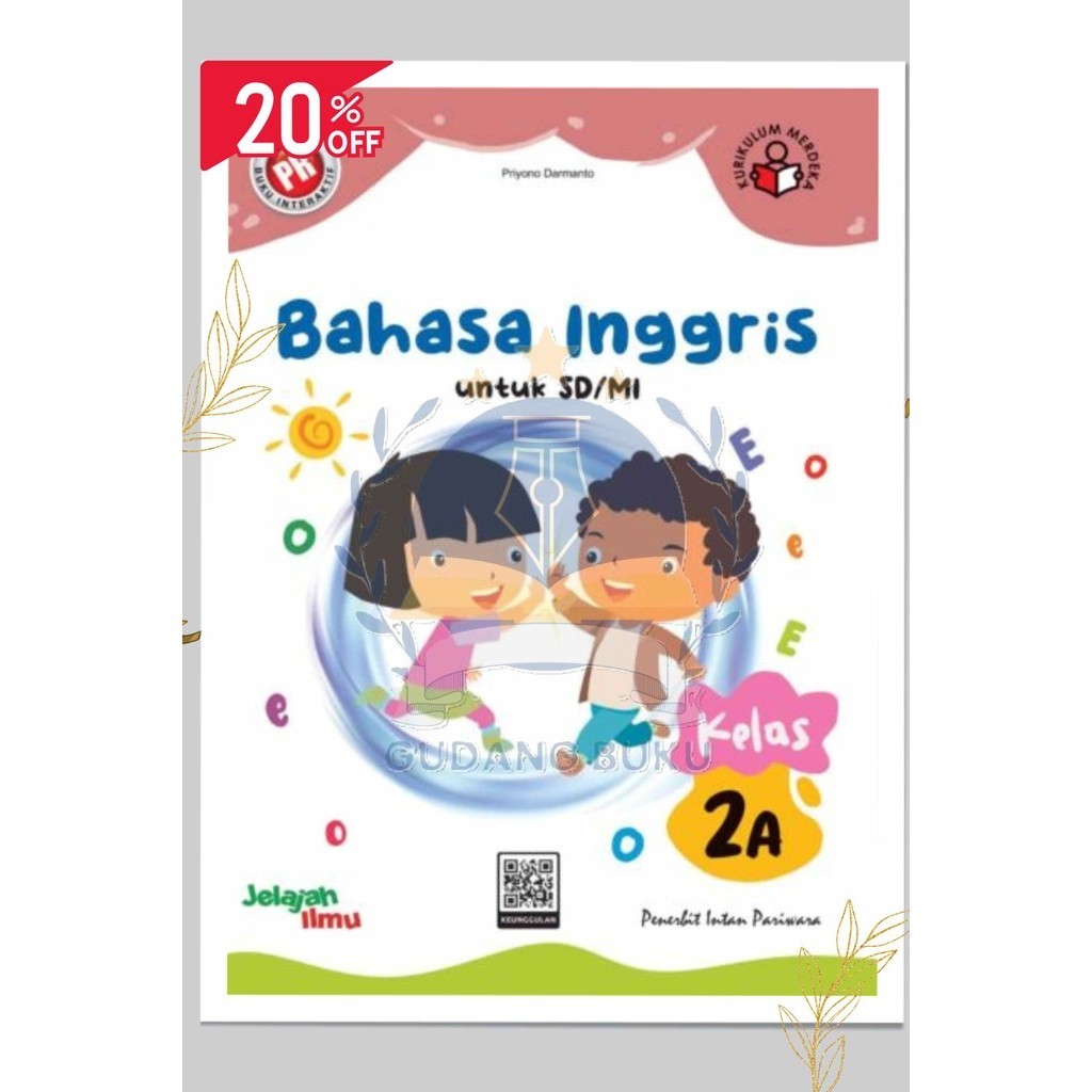 Jual BUKU PR/LKS KURMER BAHASA INGGRIS SD KELAS 2 SEMESTER 1 PARIWARA ...