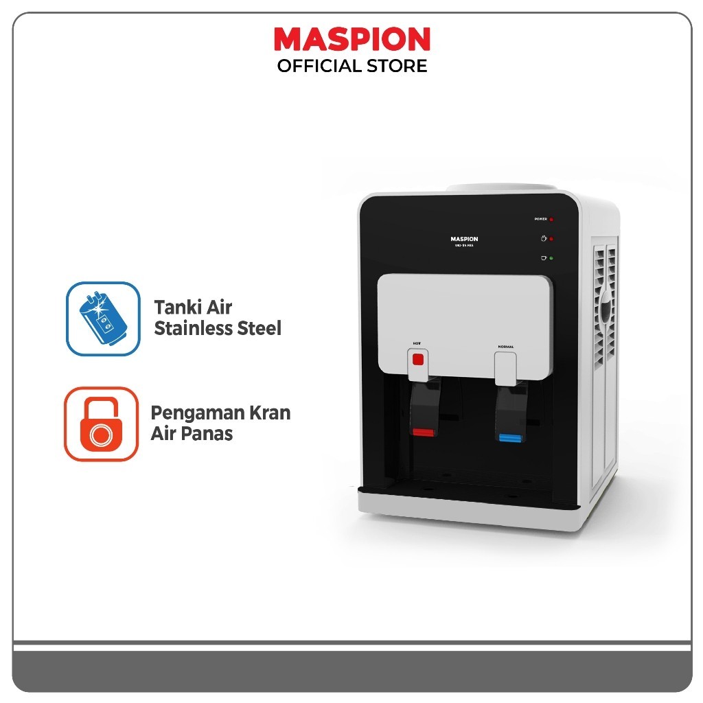 Jual Maspion Dispenser Portable Hot and Normal MD-10 PAS | Shopee Indonesia