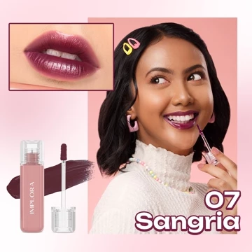 Implora Lip Tint Jelly Tint Bibir Glossy Natural Awet Moisturizing Cheek Lip
