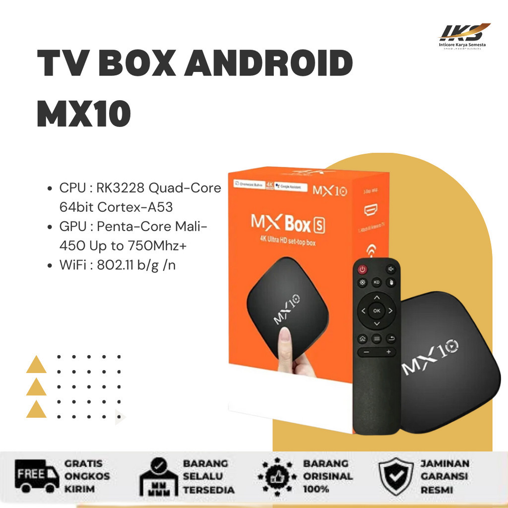 Jual Android TV BOX MX10 | Shopee Indonesia