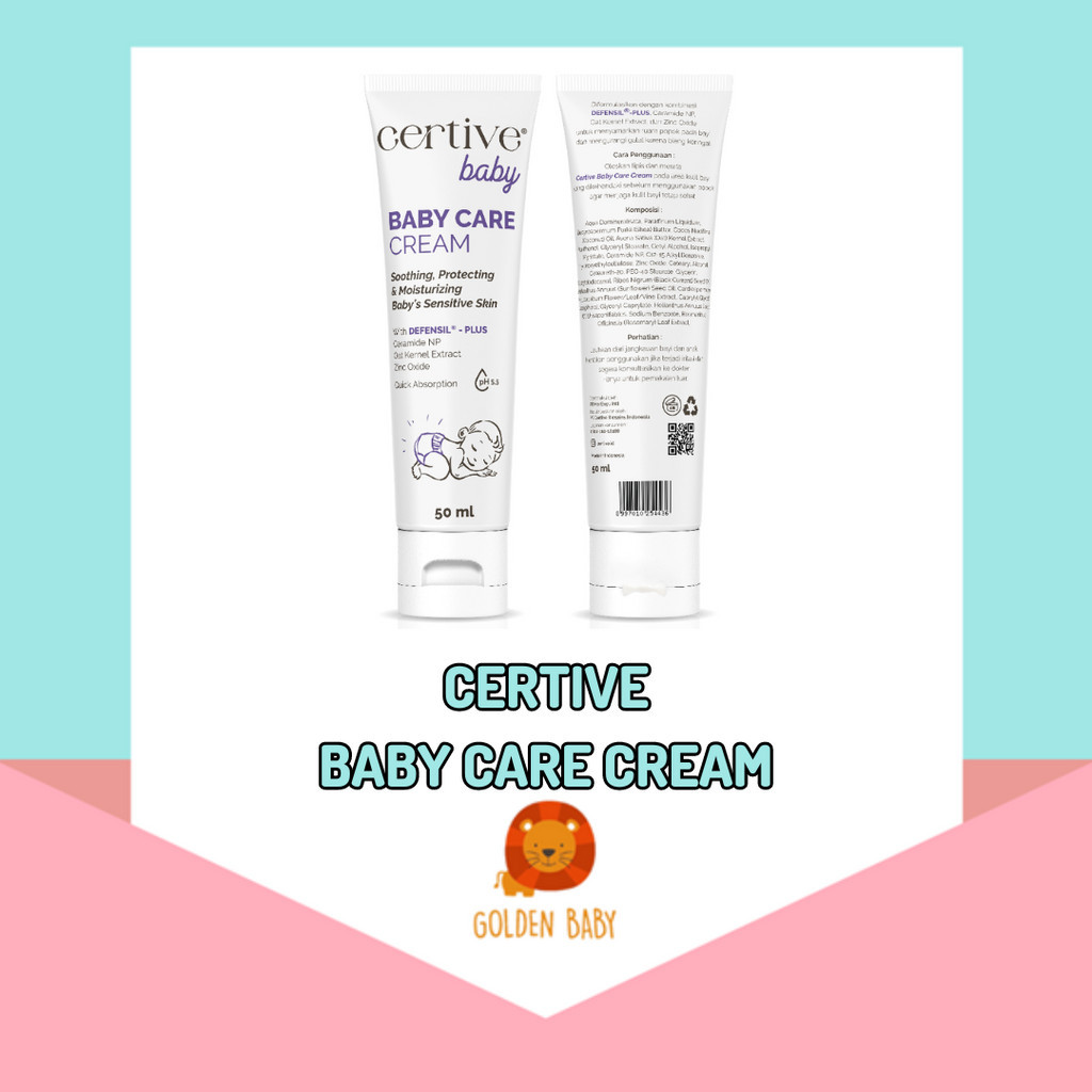 Jual Certive Baby Care Cream 50ml | Krim Ruam Popok Diapers Cream ...