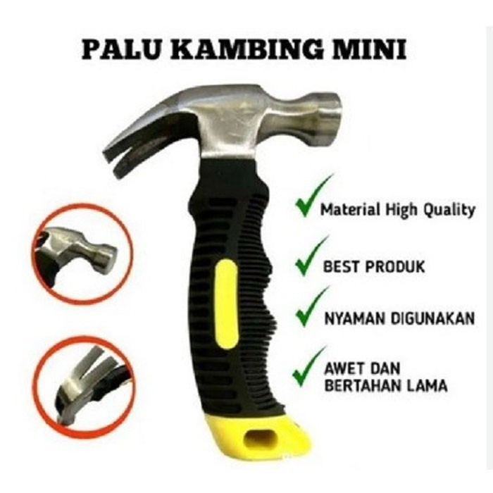 Jual Palu Kambing Mini Cebol 8oz Martil Gagang Karet | Shopee Indonesia
