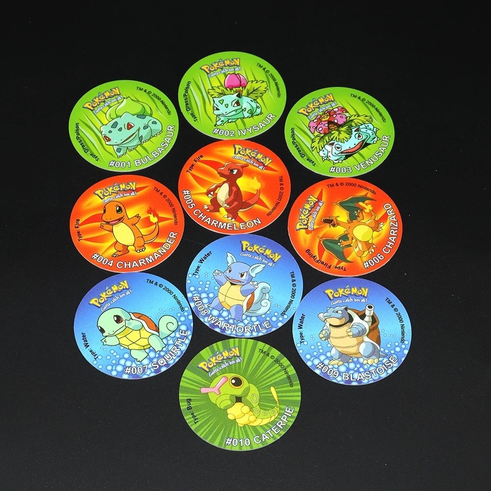 Colección Tazos Pokémon : Pokémon, Tazos 1ra Generación [Colección ...