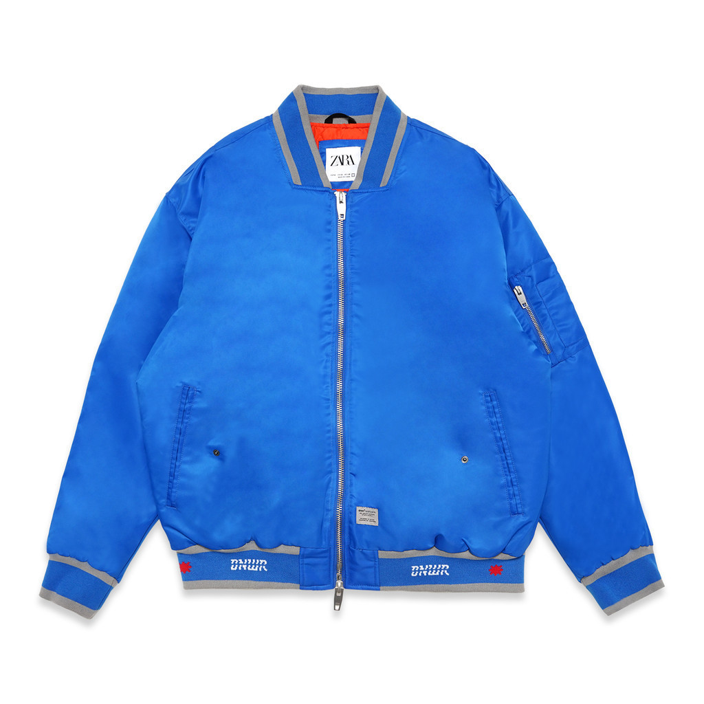 Jual ZRA Since 1975 Padded Bomber Jacket | Shopee Indonesia