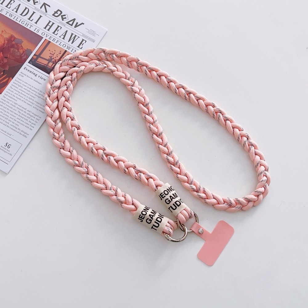Jual Universal Cross-body hp Lanyard Weave Mobile Phone Strap Lanyard ...