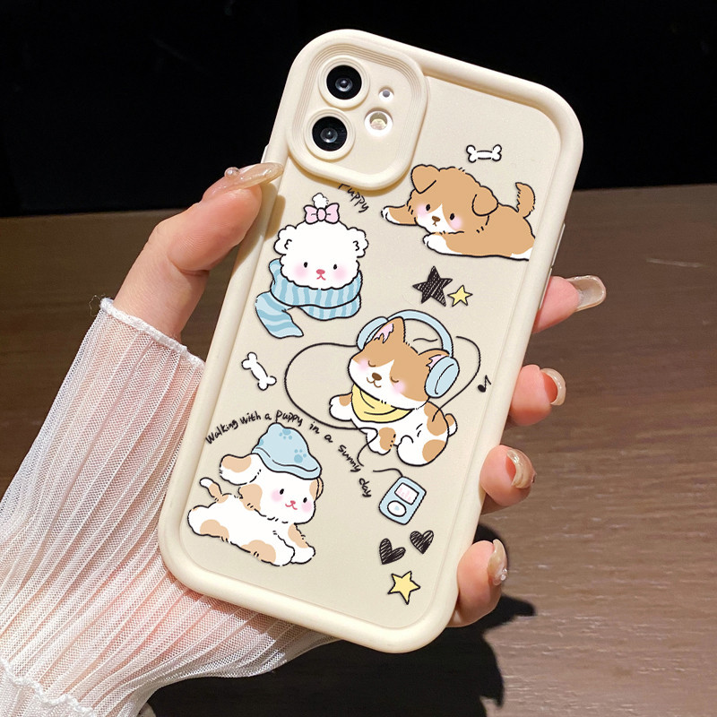 HONLEN Custodia per OPPO A53 / OPPO A53s Case, (6.5 Inches) Trasparente Sfumato TPU Silicone Progettata, 4 Angoli rinforzati Case - Gatto 3
