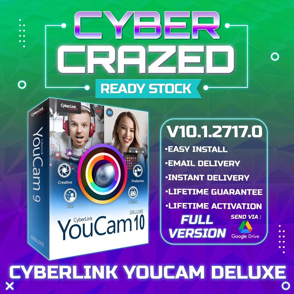 Jual Cyberlink YouCam Deluxe 10 v10.1.2717.0 Full Version (Versi ...