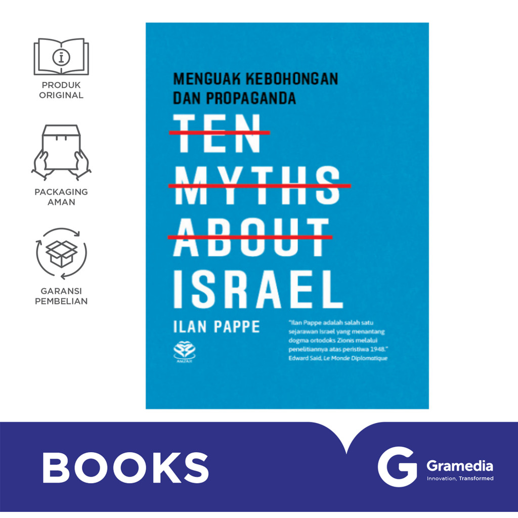 Jual Ten Myths about Israel: Menguak Mitos dan Propaganda | Shopee ...