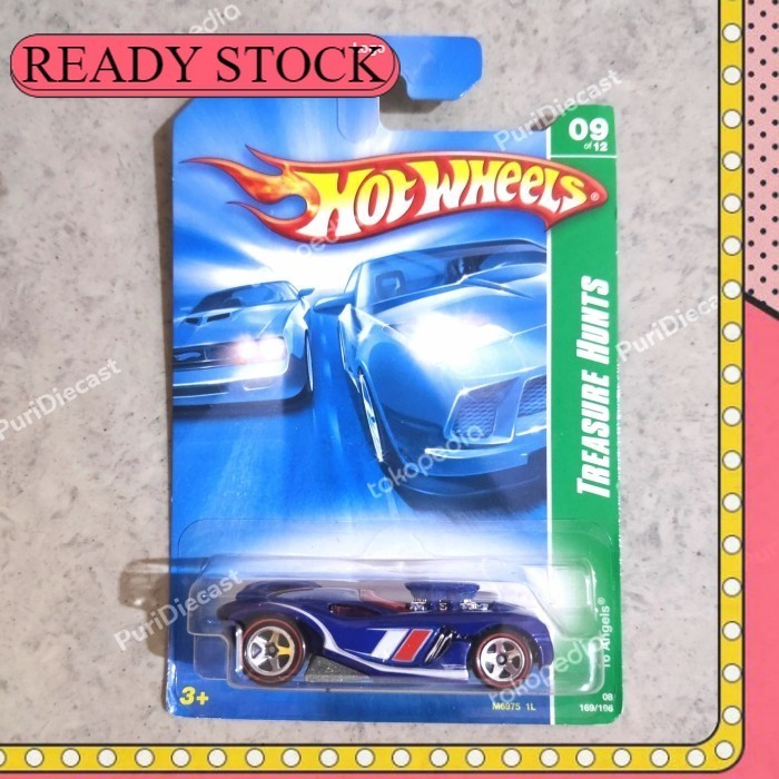 Jual HOTWHEELS 16 ANGELS TREASURE HUNTS TH REG REGULER BLUE BIRU ...