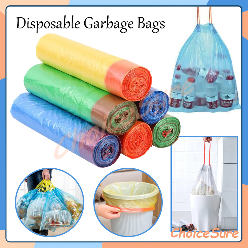 Jual Disposable Garbage Bags / Kantong Plastik Gulung Plastic Trash ...