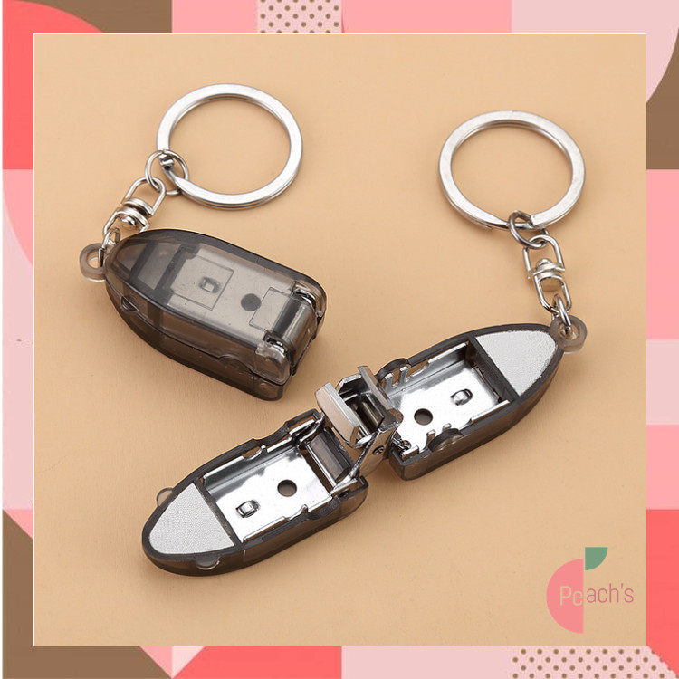 Jual PEACHs - 6164 Mini Nail Clipper Lipat Keychain / Kepraktisan di ...