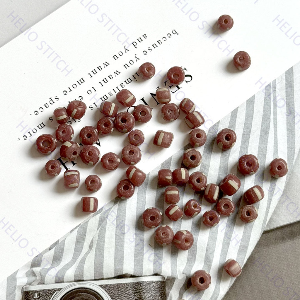 洋書 Manik-manik di Indonesia Beads Jual 1 bag Manik-manik Kaca Genuine Glass Beads Indopacific