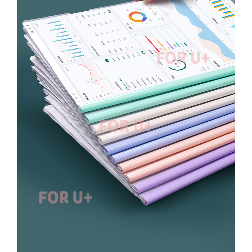 Jual 6Pcs Clear Sleeve A4 Putih Bening / File Folder Plastik Mika ...