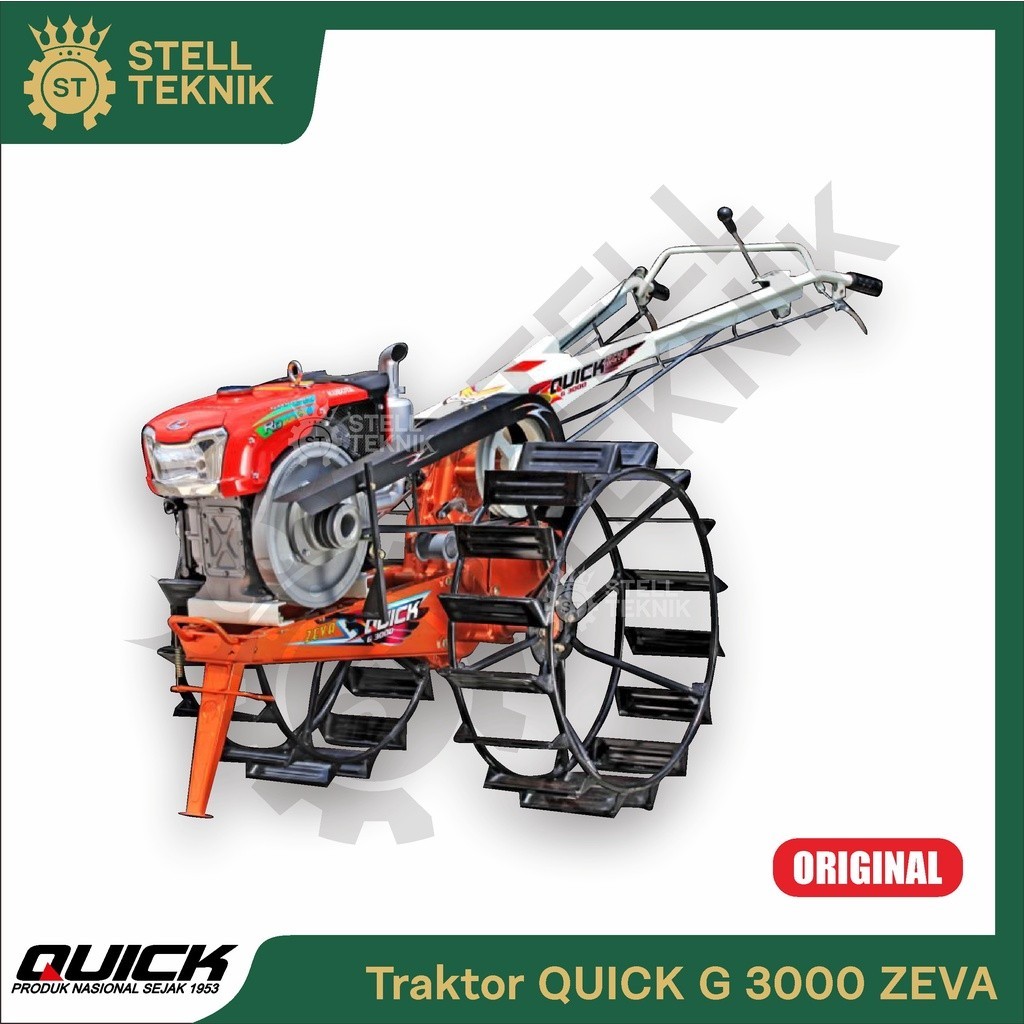 Jual Traktor QUICK G 3000 Zeva + RD 85 DI-1S | Shopee Indonesia