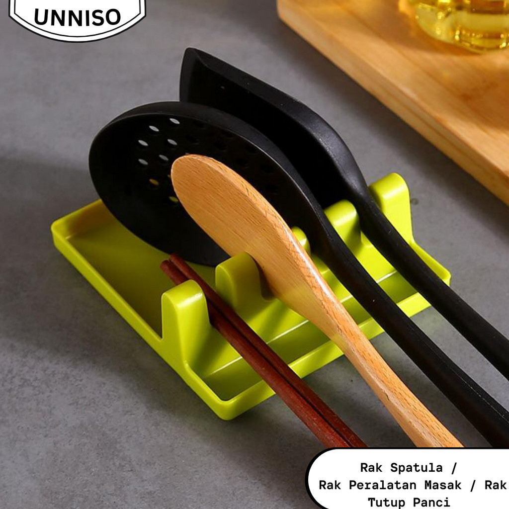 Jual UNNISO - Rak Spatula / Rak Peralatan Masak / Rak Tutup Panci ...
