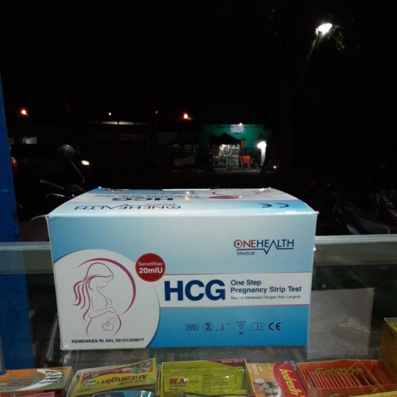 Jual HCG STRIP TES KEHAMILAN 1 BOX | Shopee Indonesia