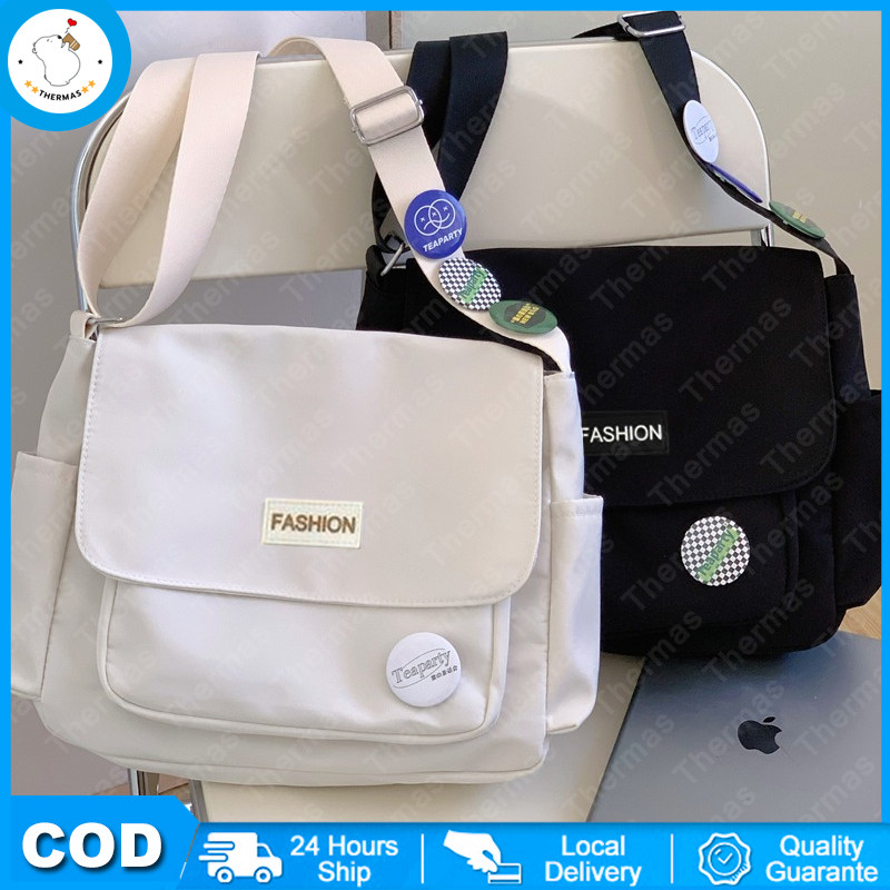 Jual Tas Wanita Kanvas Messenger Selempang Tas Wanita Murah Kanvas
