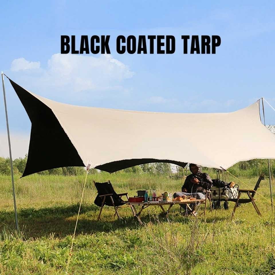 Jual Joly Well Tenda Camping Kanopi Flysheet Octagon Rain Proof 5.38x4 ...