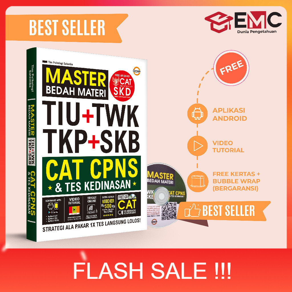 Jual PROMO EMC Buku Cpns 2023 - 2024 Promo Master Bedah Materi Tiu ...