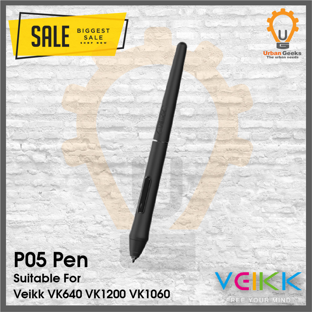 Jual VEIKK P005 Digital Drawing Pen Stylus for VK640 VK1200 VK1060 PRO ...