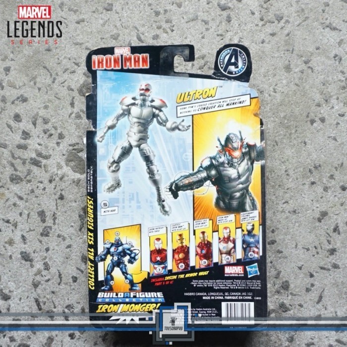 Jual Marvel Legends Ultron BAF Iron Monger Vintage | Shopee Indonesia