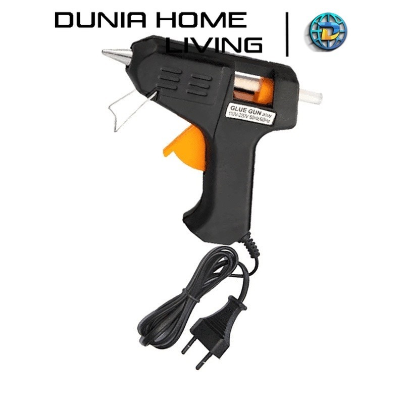 Jual DHL ALAT PISTOL LEM TEMBAK LISTRIK 20 Watt / GLUE GUN HOT MELT