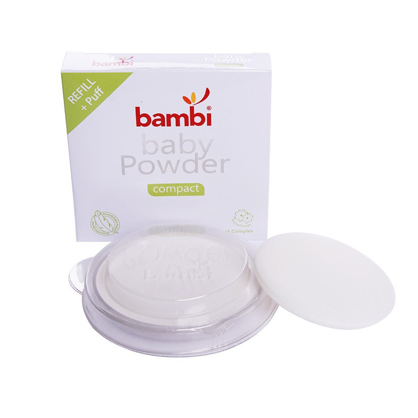 Jual Bambi Baby Powder Compact 40 gram | Shopee Indonesia