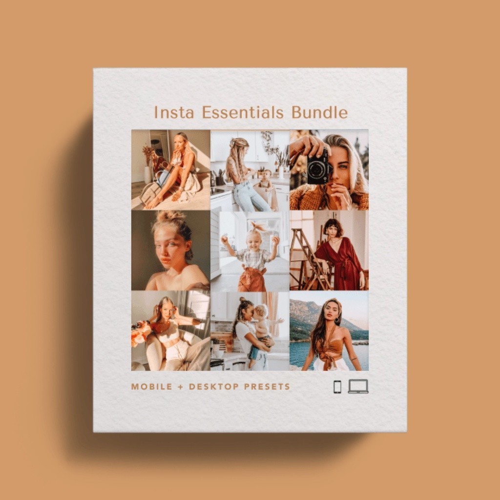 Jual 80+ Insta Essentials Bundles 80+ in 9 Pack Preset Lightroom & Luts ...