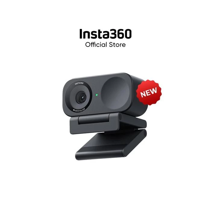 Insta360 Link 2C Webcam 4K UltraHD with Auto Framing Gesture Control