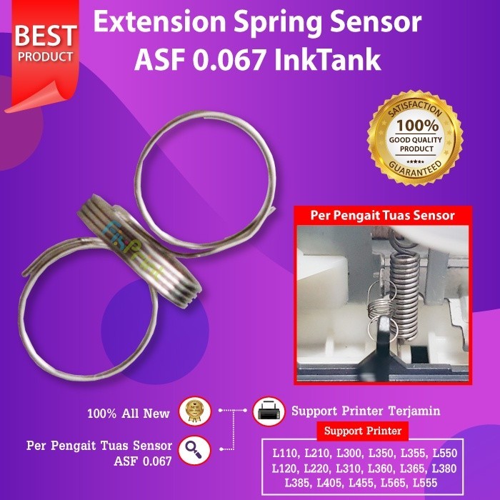 Jual Extension Spring Sensor ASF 0.067 Printer Epson L110 L120 L130 ...