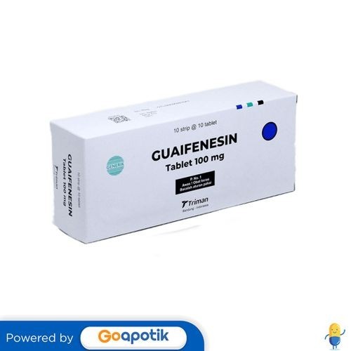 Jual Guaifenesin Triman 100 Mg Box 100 Tablet | Shopee Indonesia