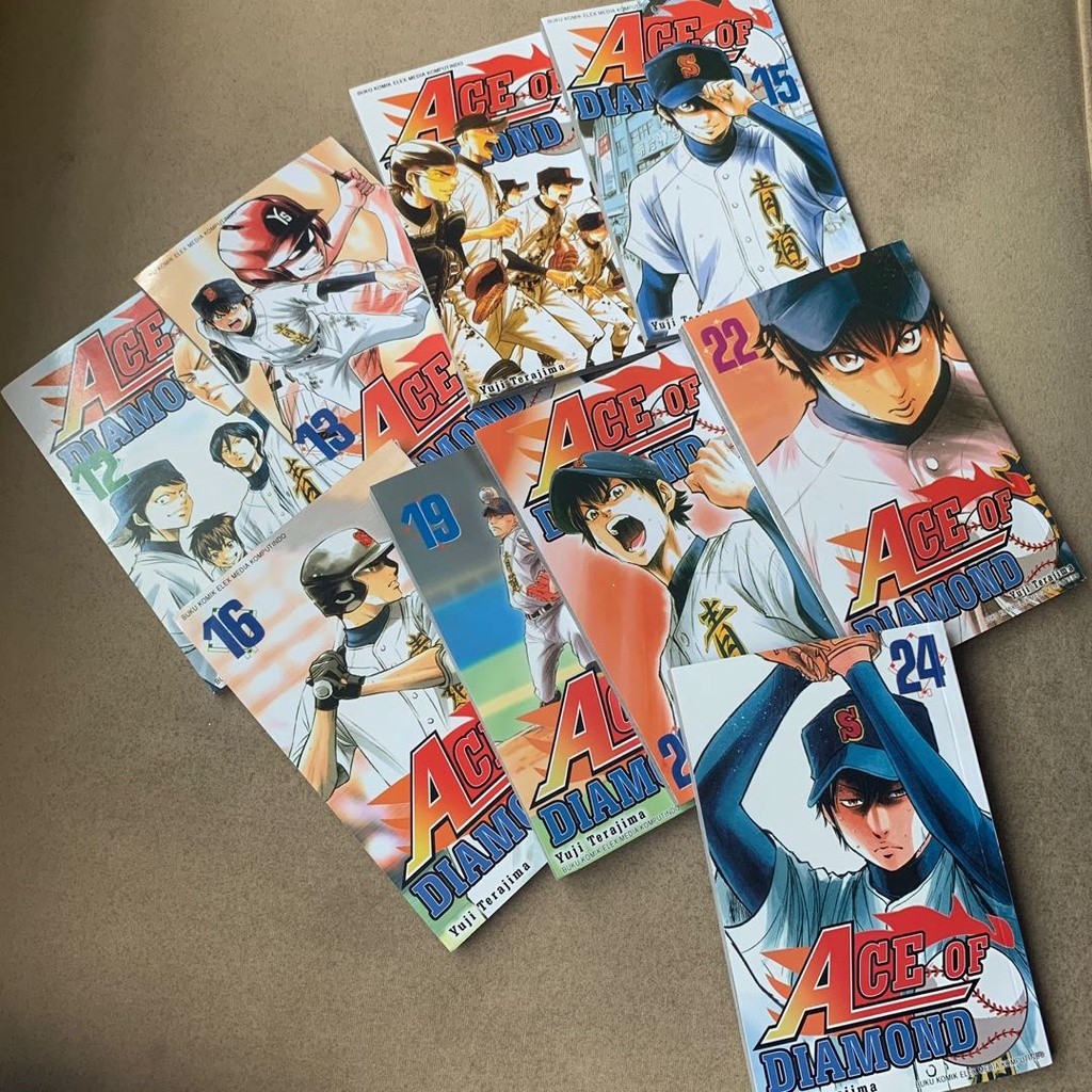 Jual ^ KOMIK SERI : Ace Of Diamond By Yuji Terajima ( READY BANYAK ...