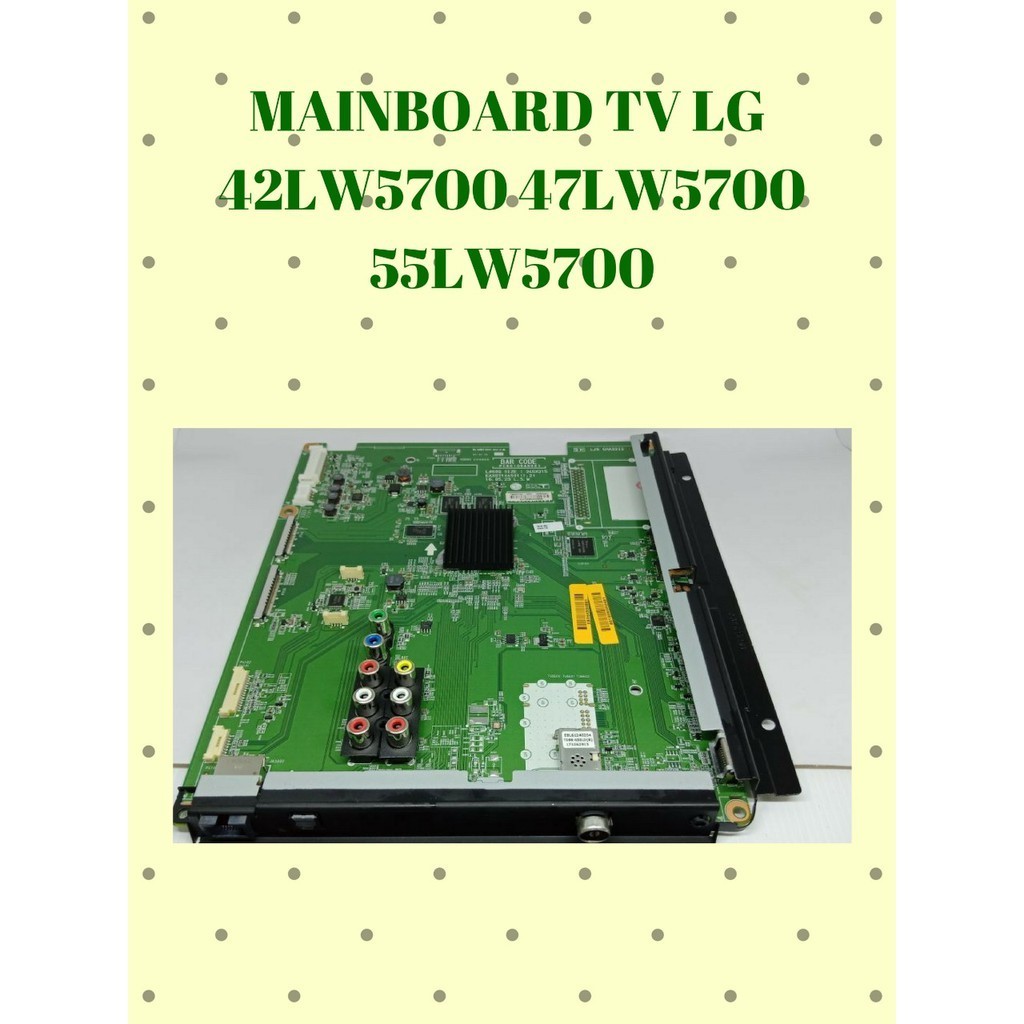 Jual MAINBOARD TV LG SMART 3D MODEL 42LW5700 / 47LW5700 / 55LW5700 ...