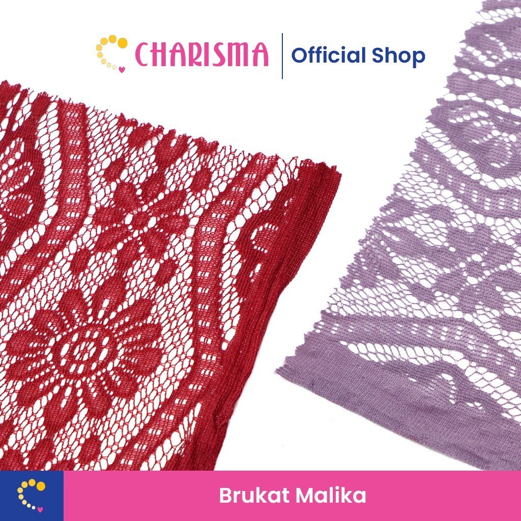 Jual Charisma Kain Brukat Malika Premium Quality - Bahan Brukat Malika ...
