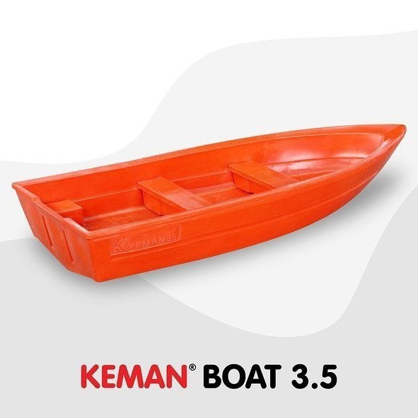 Jual Perahu Kapal Sekoci Keman Boat 3 5 Pe Mesin Tempel 9 9hp