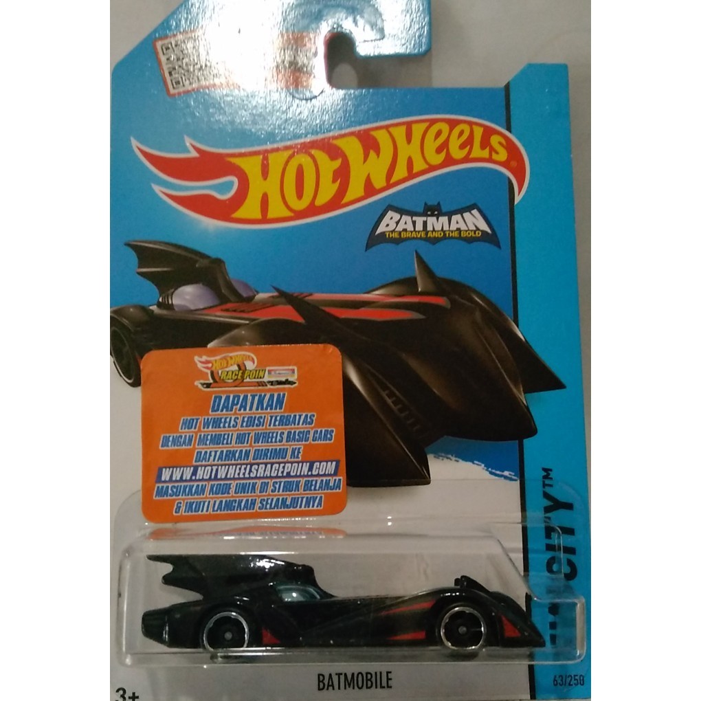 Jual Hot Wheels Batmobile Batman The Brave and the Bold Batmobile Black ...