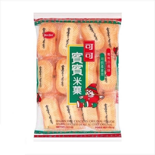 Jual BIN BIN RICE CRAKERS ORIGINAL FLAVOUR15G Shopee Indonesia