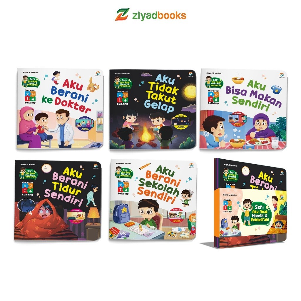 Jual Paket Buku Seri Kemandirian Anak - Aku Anak MAndiri Dan Pemberani ...