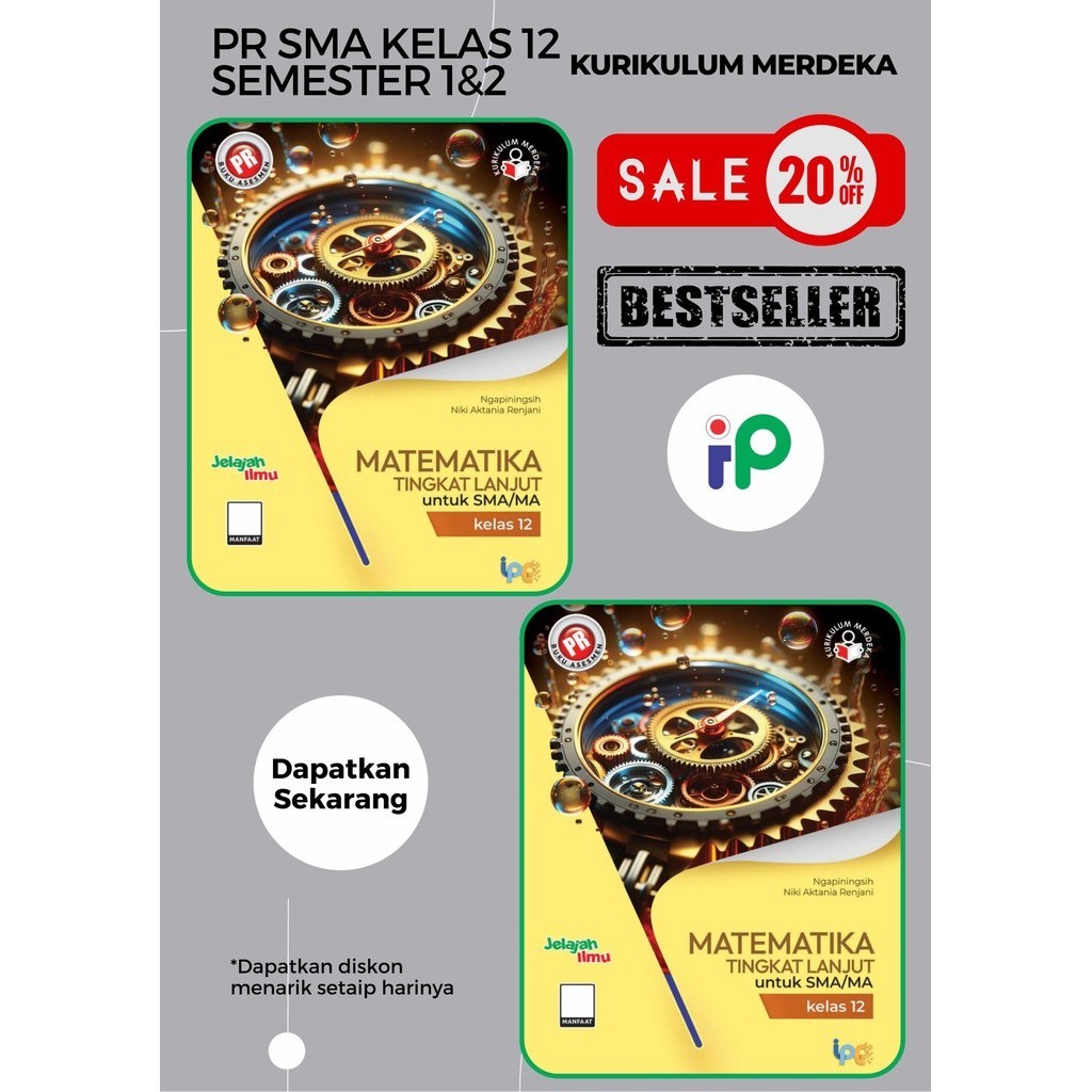 Materi matematika lanjut kelas 12 kurikulum merdeka semester 1