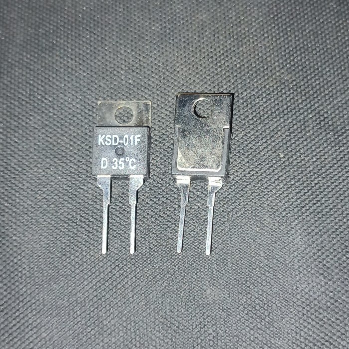 Jual KSD-01F D 35°C 35C Bimetal thermostat termostat sensor suhu 35 ...