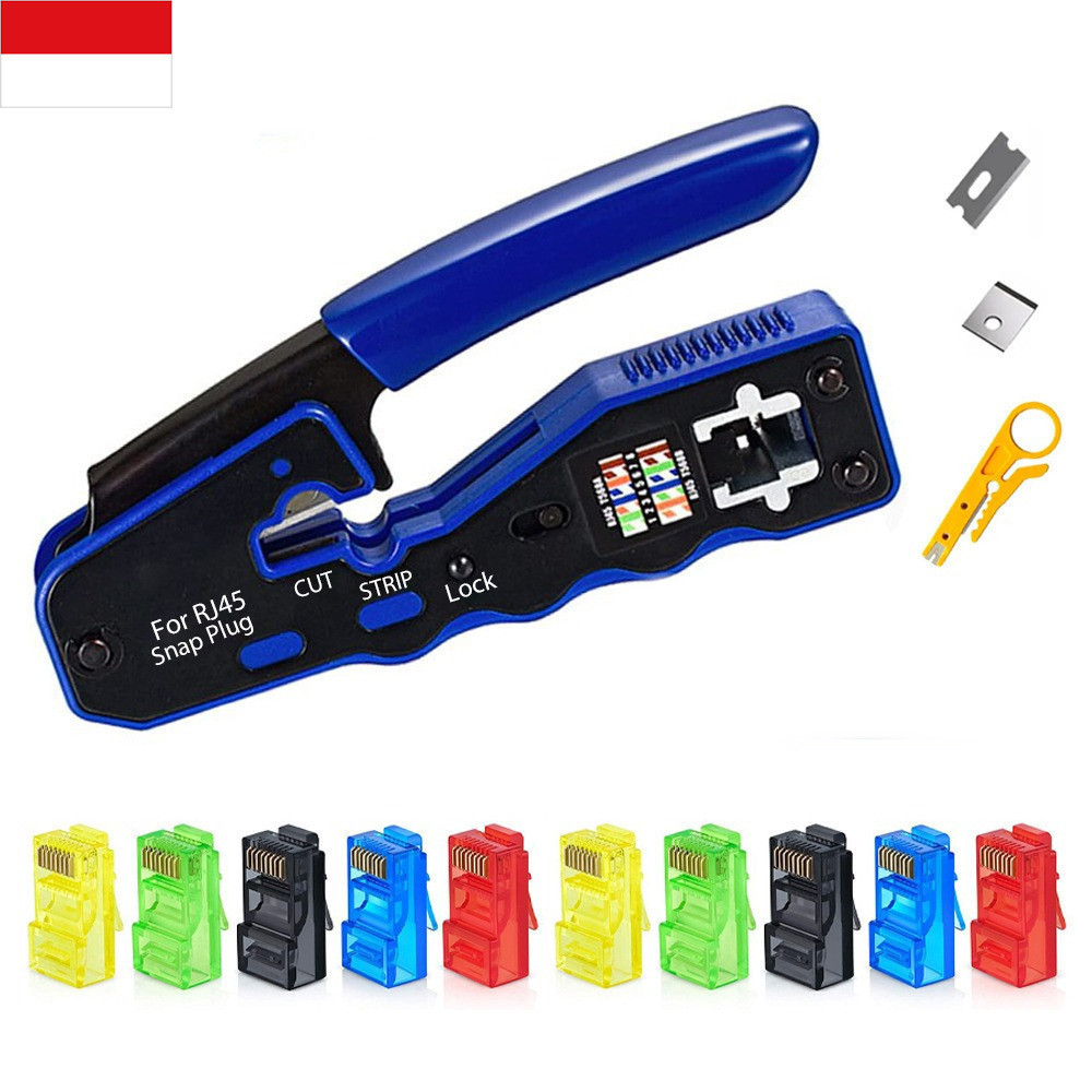 Jual Tang Krimping Tools RJ45 Crimping Tool Bagus RJ45 RJ11 | Shopee ...