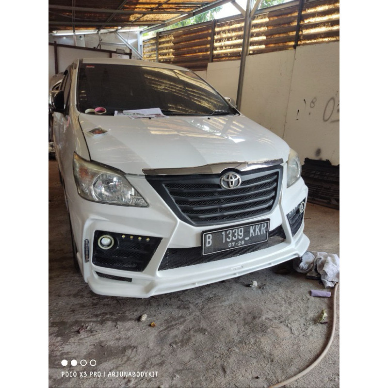 Jual (Paket Upgrade) Bodykit innova Bemper Innova Lexus Style 2011-2015 ...