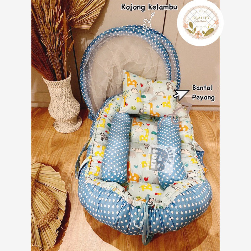 Jual Sofa Bayi Kasur Nest Sofa Bayi Multifungsi Dengan Gesper Pengaman