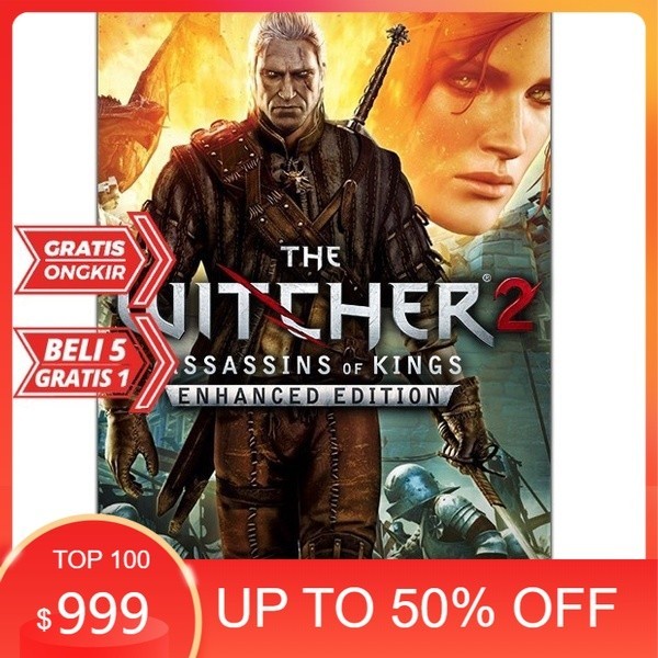 Jual The Witcher 2 - Enhanced Edition - PC Game Adventure - Download ...