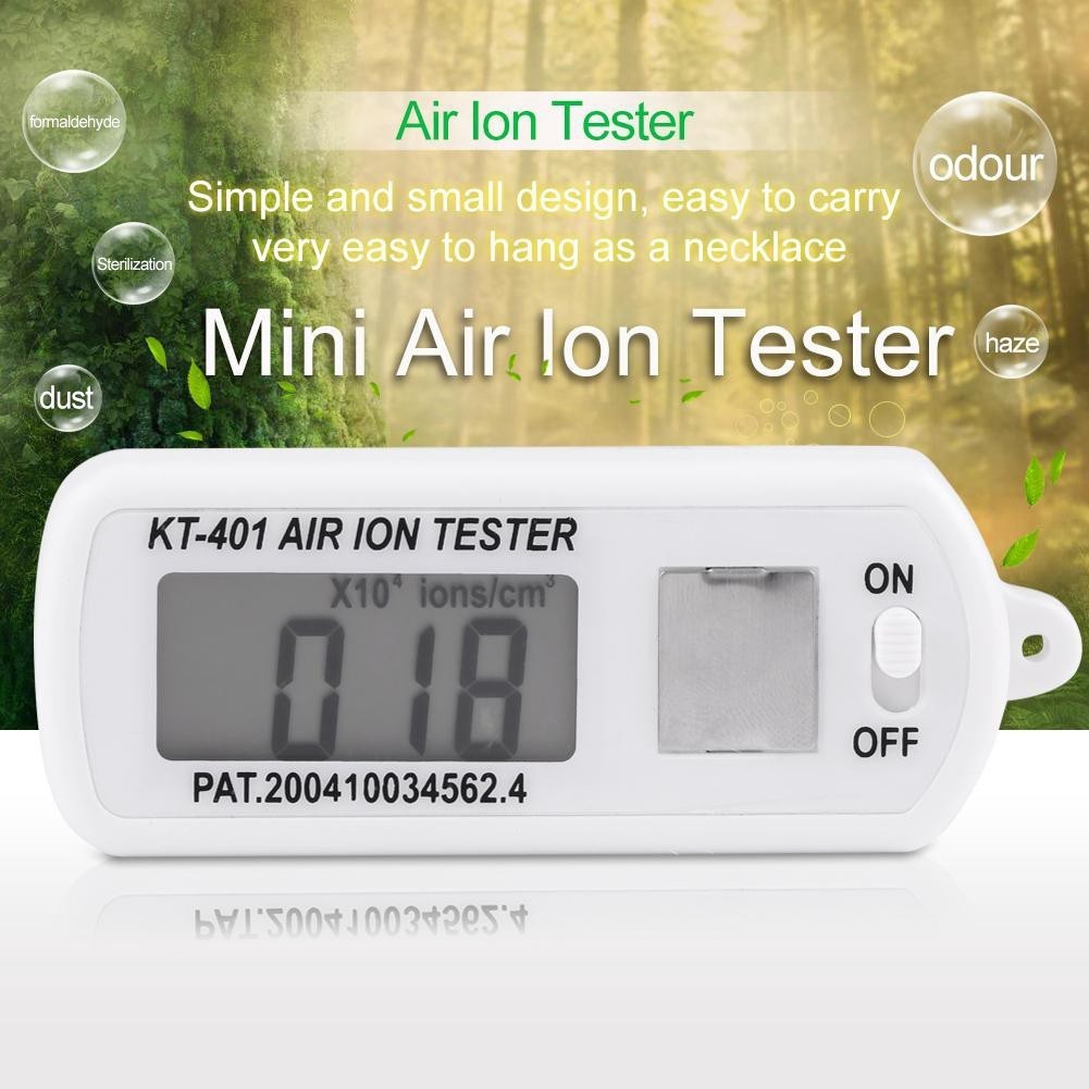 Hilitand Air Ion Tester Meter Counter For Negative Air Ion Generator |  Easy-to-Read LCD