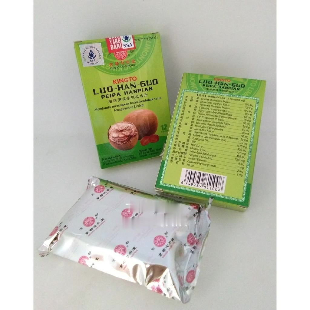 Jual King To Luo Han Guo Peipa HANPIAN Permen lohankuo herbal Lo Han ...
