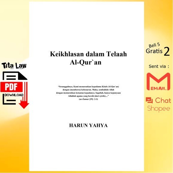 Jual Keikhlasan Dalam Telaah - Harun Yahya (B.Indo) | Shopee Indonesia